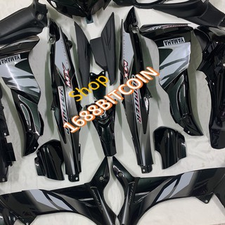 ( TẶNG TEM ) Bộ dàn áo xe JUPITER MX - JUPITER GRAVITA ,nhựa nguyên sinh loại( màu ĐEN )