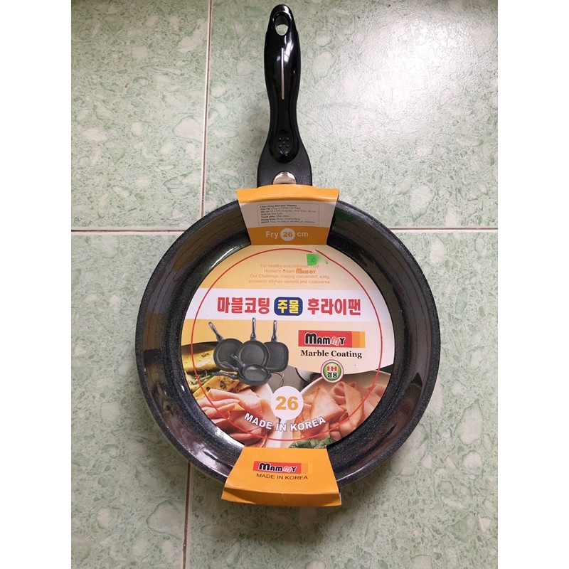 Chảo đá Mammy chống dính Marble- hàn quốc