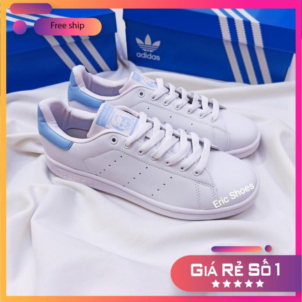 Giày Stan Smith trắng basic nam nữ (part 1) [ẢNH/VIDEO THẬT + FULLBOX + TẶNG TẤT, BÌNH VỆ SINH GIÀY + FREESHIP]