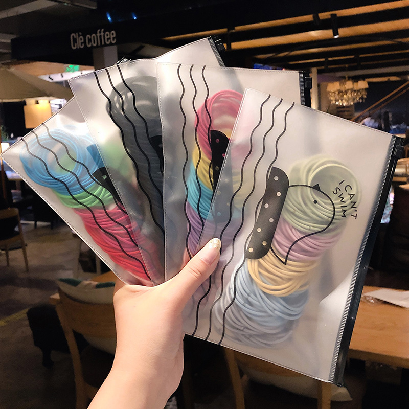 Dây Buộc Tóc Co Giãn Thiết Kế Đơn Giản