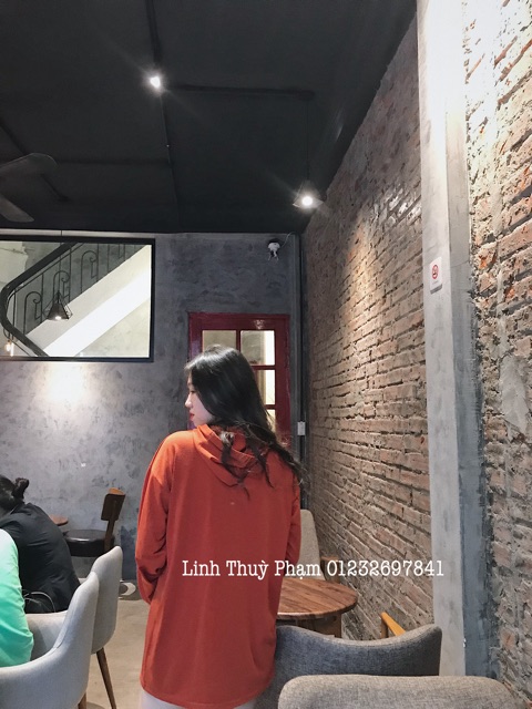 ÁO HOODIE DÁNG TRƠN CÁC MÀU