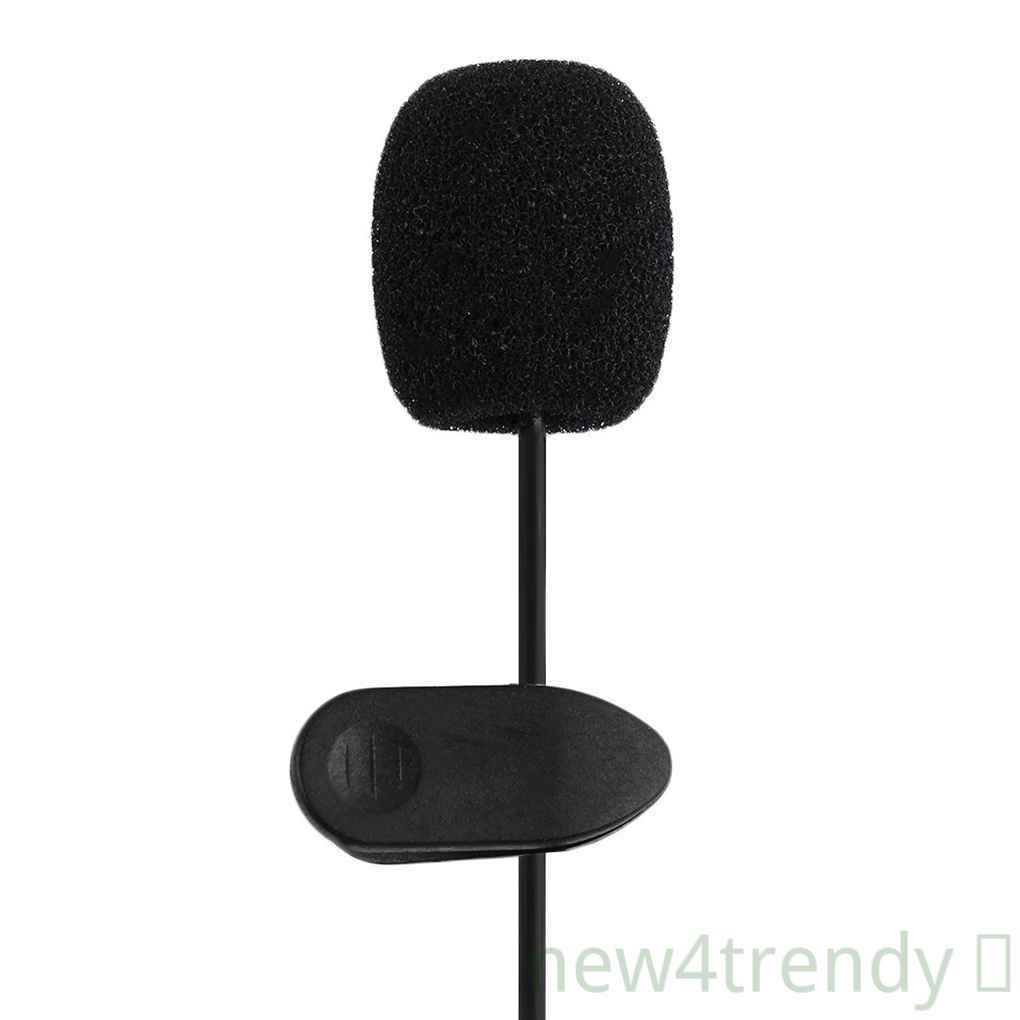 NEW.. External 3.5mm Clip-on Voice Tube Lapel Lavalier Microphone Mic for PC Laptop