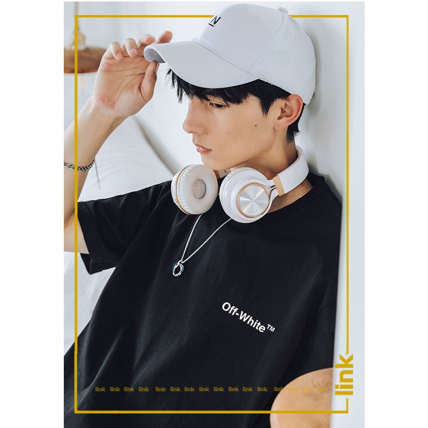 Áo thun nam OFF WHITE kiểu mới oversize dáng rộng