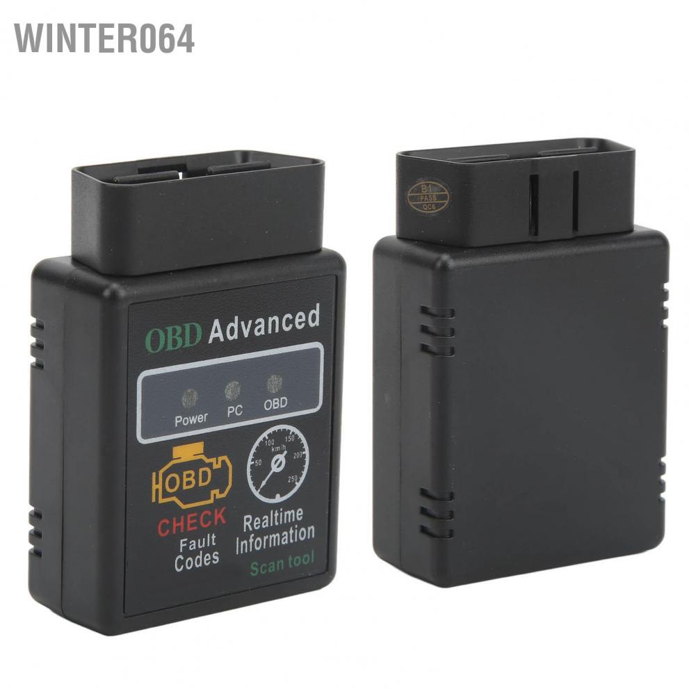 Máy quét chẩn đoán OBD2 Chip 25K80 cho đầu đọc mã lỗi Bluetooth không dây ELM327 V1.5 Winter064