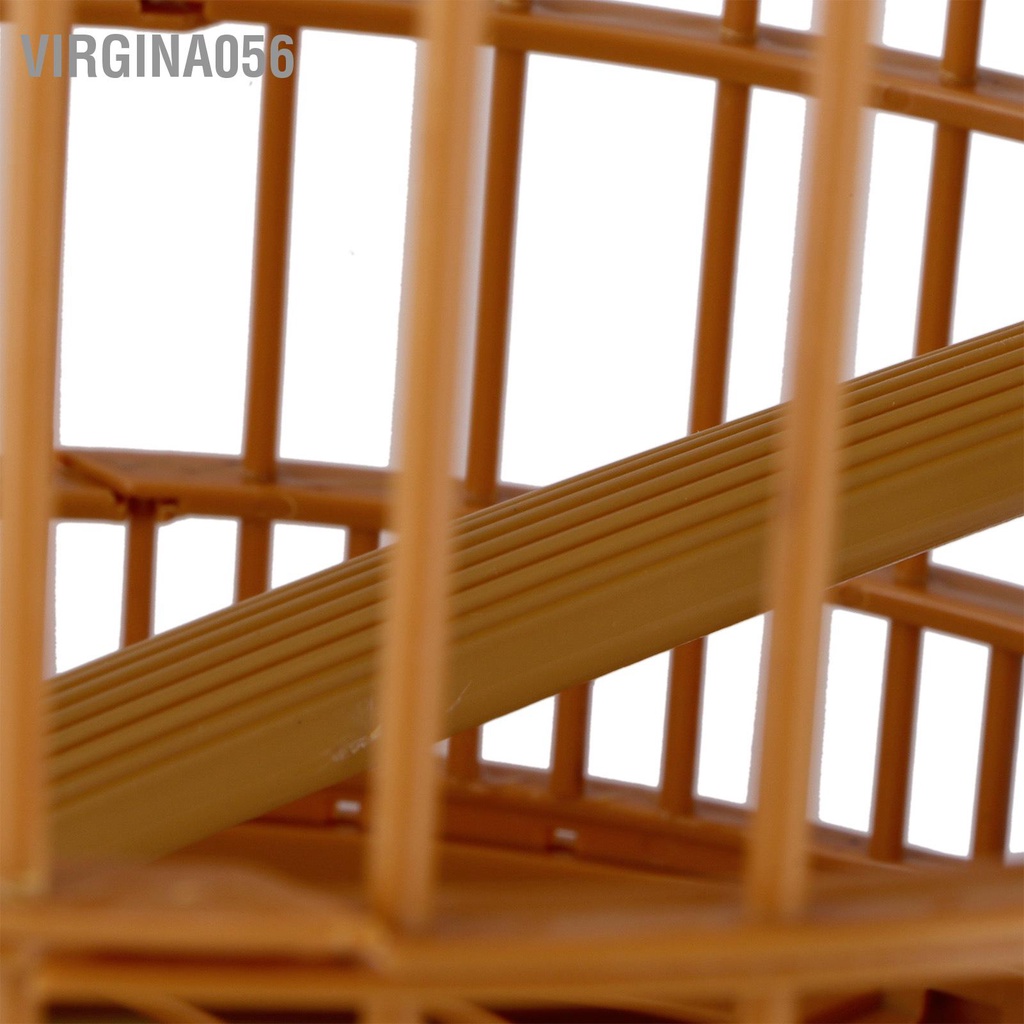 Có thể bán buôn Treo lồng chim bằng nhựa Nhà chở cho tất cả các loại vẹt cỡ lớn vừa Virgina056 Hàng giao ngay