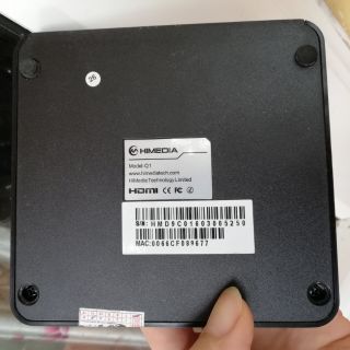 Android tv box Himedia Q1 đã qua sử dụng còn nguyên tem
