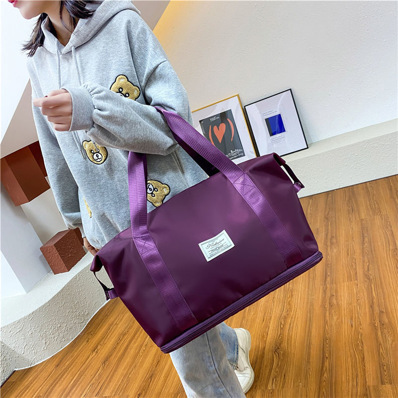 Travel bag Women's travel bag Large-capacity travel bag Lightweight travel waterproof manufacturing capacity adjustable storage