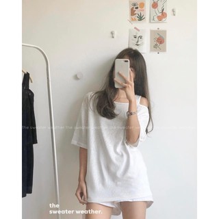 ÁO NGẮN TAY TRỄ VAI