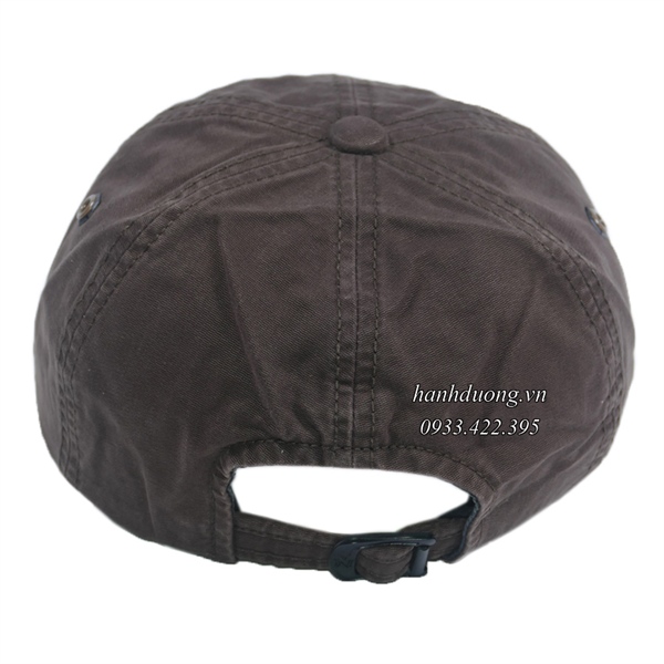 Nón kết 7 caps mặt da chữ Z đóng 4 sò