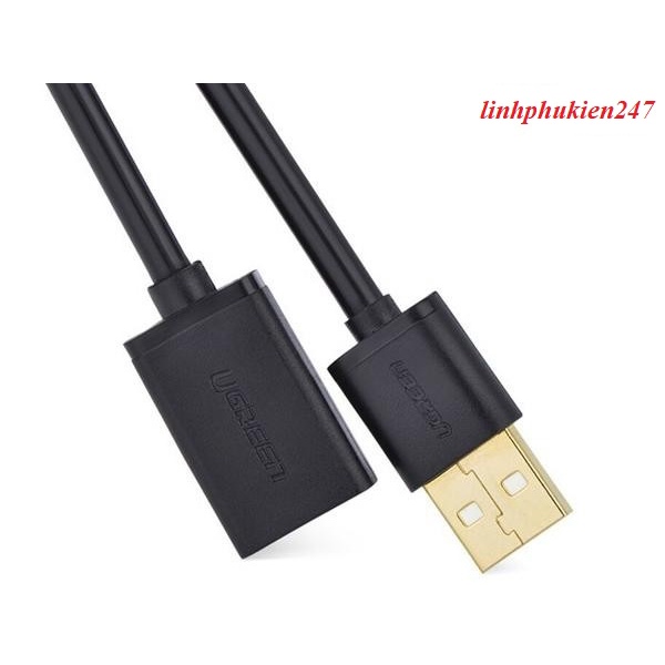 Cáp USB 2.0 nối dài 0,5m chính hãng Ugreen UG-10313 cao cấp