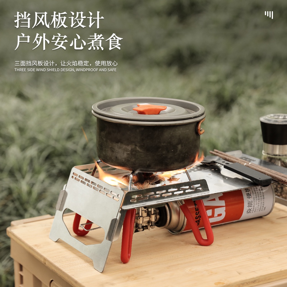 Bàn Xếp Bằng Thép Không Gỉ soto310 Chống Gió Tiện Dụng Cho Cắm Trại