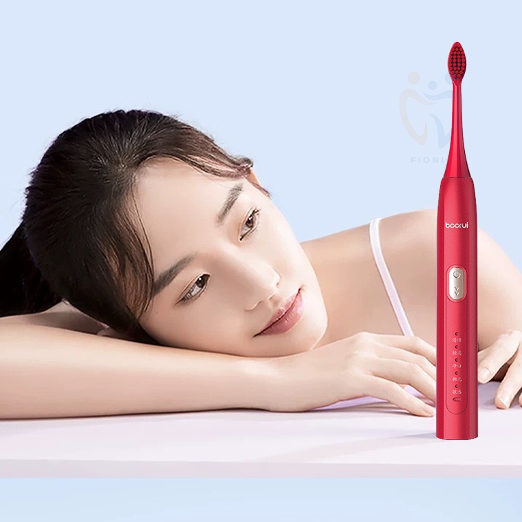 Bàn Chải Đánh Răng Điện Lông Mềm Máy Tự Động Sonic X7 FIONIC ET02 Loại Bỏ Cao Răng, Mảng Bám, Phiên bản Giới Hạn