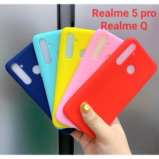 Ốp lưng Realme Q/5 pro dẻo màu