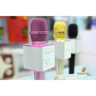 Micro kèm loa hát Karaoke Q9 Bluetooth