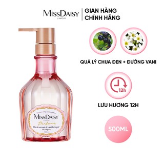 Dầu Gội Nước Hoa MISSDAISY Chiết Xuất Quả Lý Chua Đen & Đường Vani - 500ml