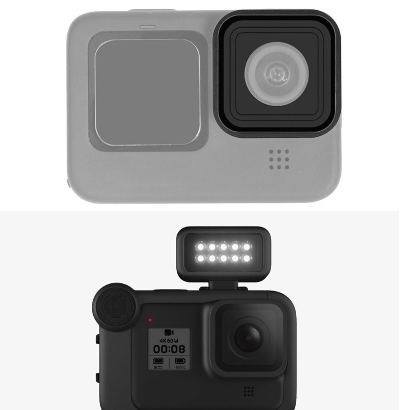 Thấu Kính Bảo Vệ Chống Mài Mòn (HERO9) - Khung Hợp Kim