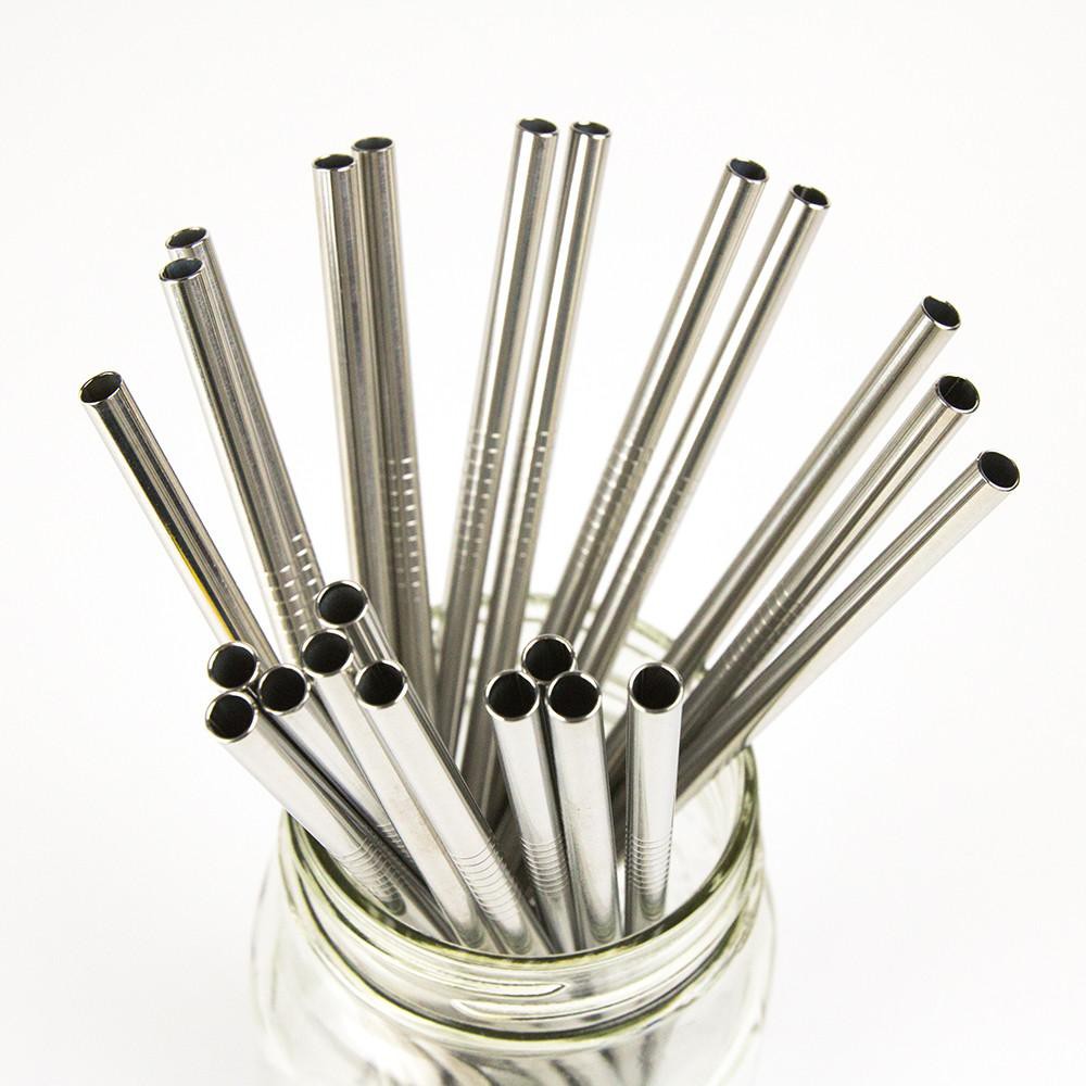 Ống hút inox thẳng (ảnh thật)