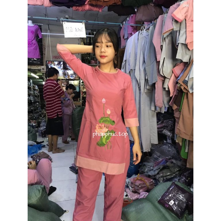 Thời trang đi chùa - đồ lam - đồ phật tử