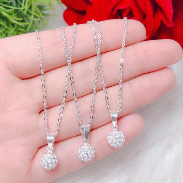 DÂY CHUYỀN MẶT CẦU ĐÁ - DÂY CHUYỀN NỮ BẠC TA
