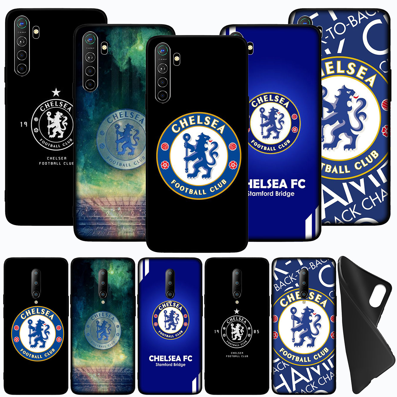 Ốp điện thoại silicon mềm hình câu lạc bộ bóng đá Chelsea cho iPhone XR X XS Max 7 8 6 6s Plus + 6Plus 7Plus 8Plus