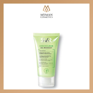 Gel rửa mặt dành cho da dầu svr sebiaclear gel moussant