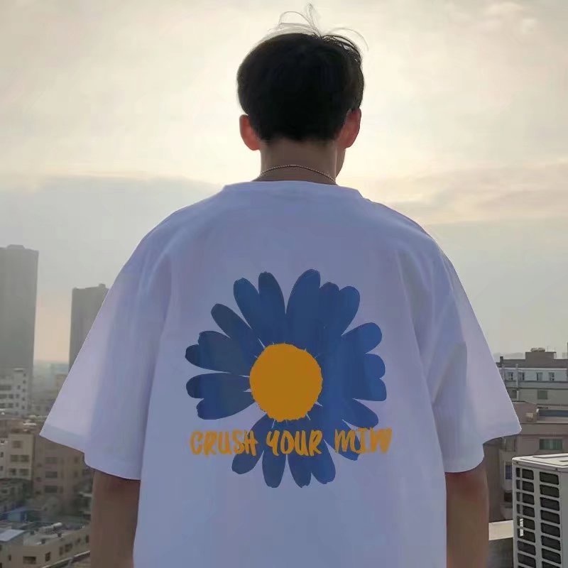 Áo Thun Tay Ngắn In Chữ M-8XL Thời Trang Mùa Hè Cho Nam