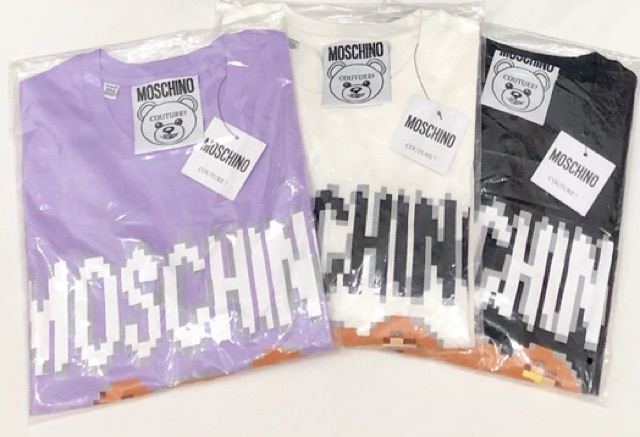 Áo gấu moschino oversize