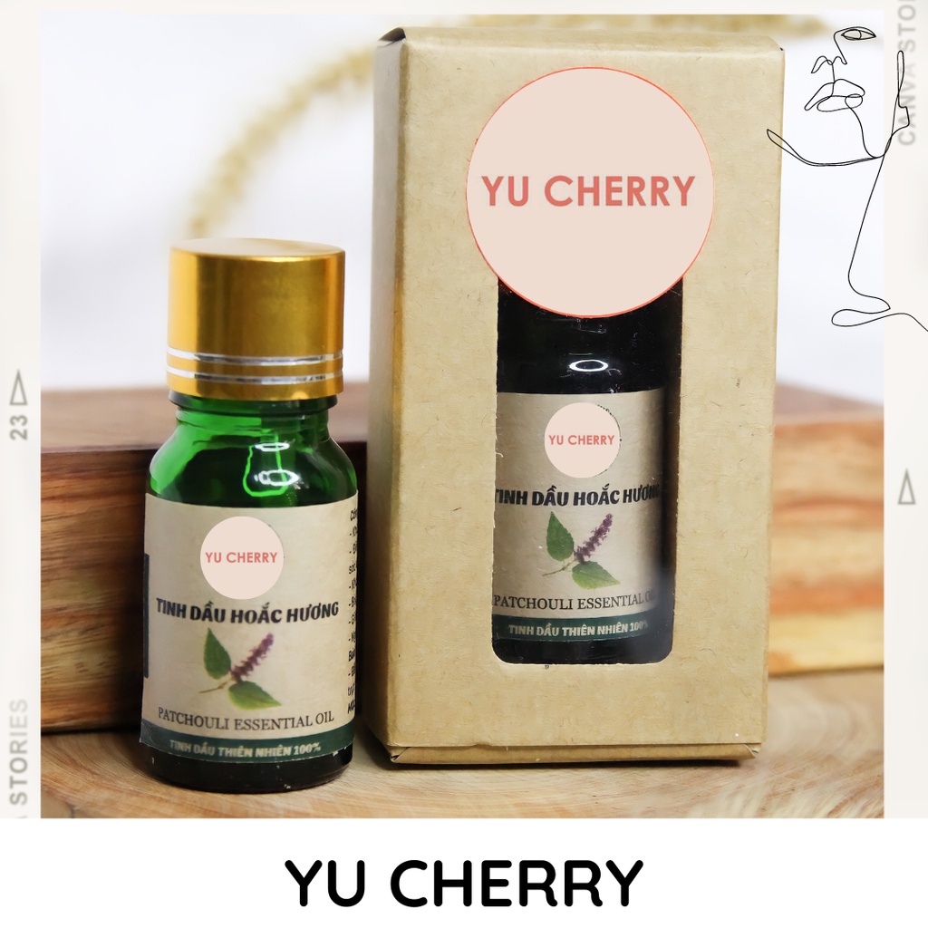 YUCHERRY | Tinh Dầu Hoắc Hương Thiên Nhiên 10ml