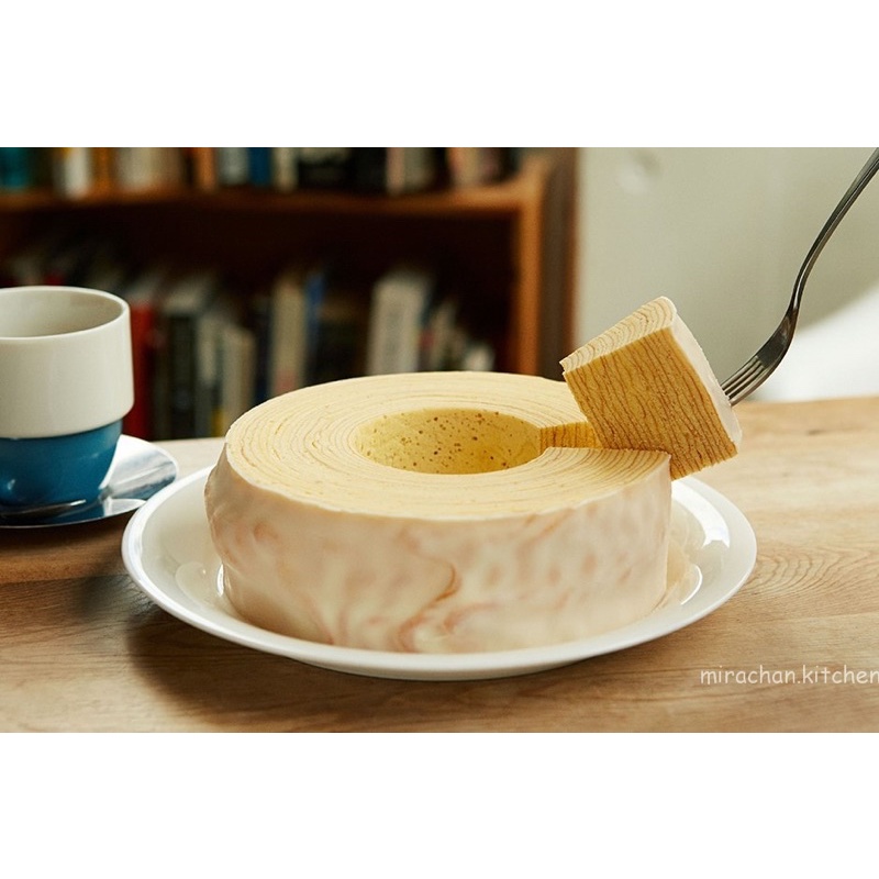 Bánh ngọt cuộn cắt miếng Baumkuchen 225g