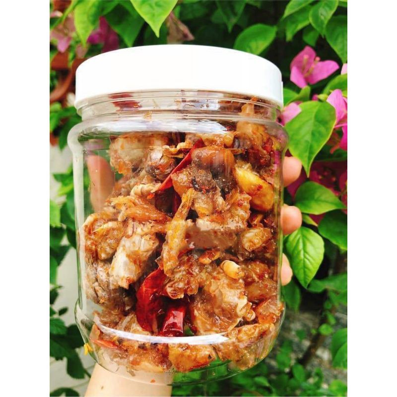 Ghẹ sữa rim chuẩn vị đặc sản Đà Nẵng  hũ 200gr nhà làm thơm ngon nhiều dưỡng chất | BigBuy360 - bigbuy360.vn