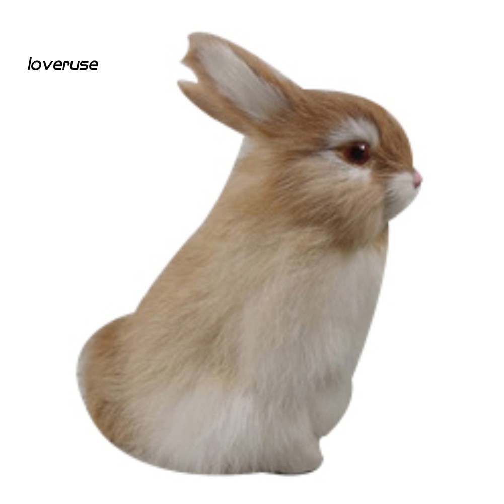 Mô Hình Chú Thỏ Giả Đáng Yêu Dùng Để Trang Trí