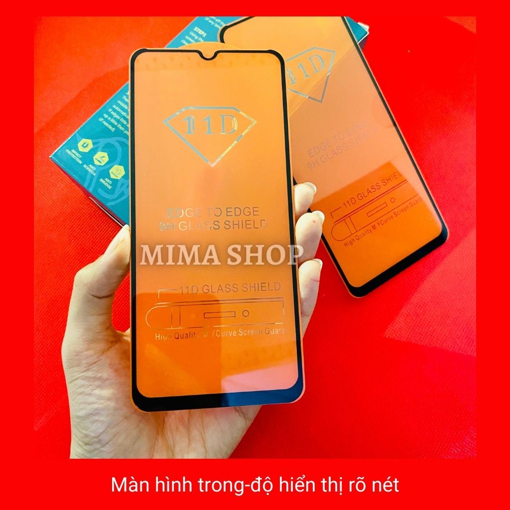 Kính cường lực Xiaomi Redmi Note 8/Note 8 2021/Note 8T Full màn cao cấp OG+ độ cứng 21H Siêu mượt [MIMA]