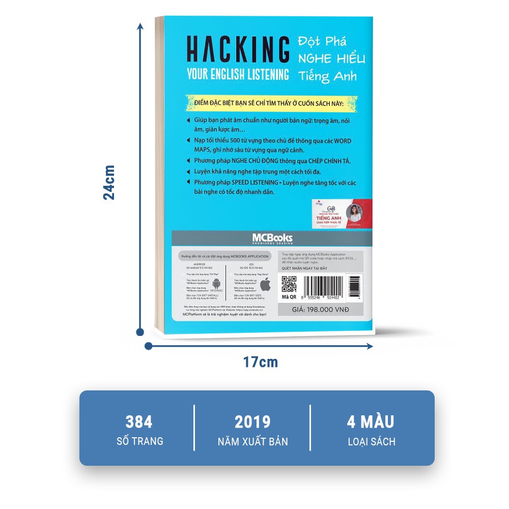 Sách - Hacking your English LISTENING (Đột phá NGHE HIỂU tiếng Anh)