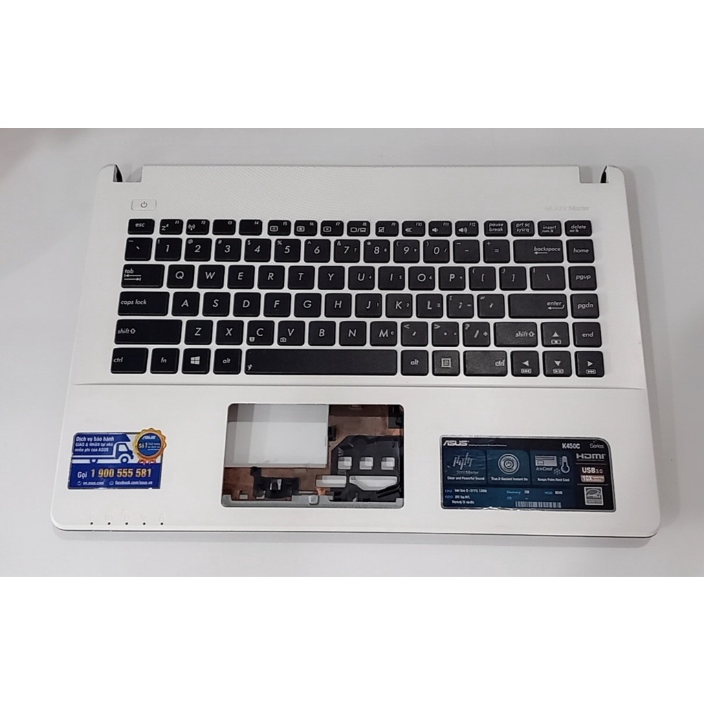 Vỏ Mặt C Asus X450 F450 K450 X452