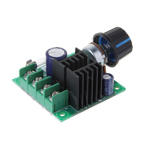MẠCH ĐIỀU KHIỂN TỐC ĐỘ ĐỘNG CƠ PWM DC 9V-50V 10A PWM