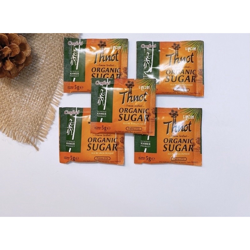 Đường Thốt Nốt Organic Gói 5g