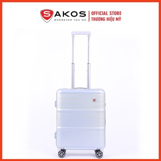 Chính Hãng SAKOS  Vali nhựa du lịch SAKOS TEMPO Z22 (Size ký gửi 56cm/ 20inch TSA) bảo hành 5 năm