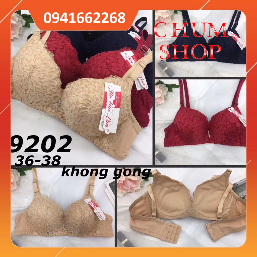 ÁO LÓT REN THÁI KHÔNG GỌNG 9202#