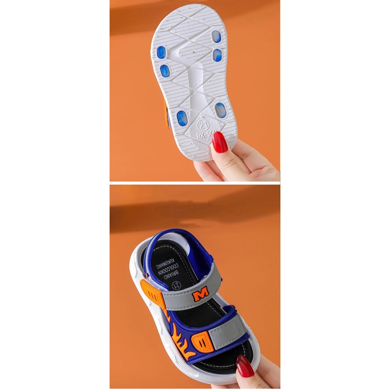 Milo Giày Sandal Đế Mềm Chống Trượt Cho Bé Trai