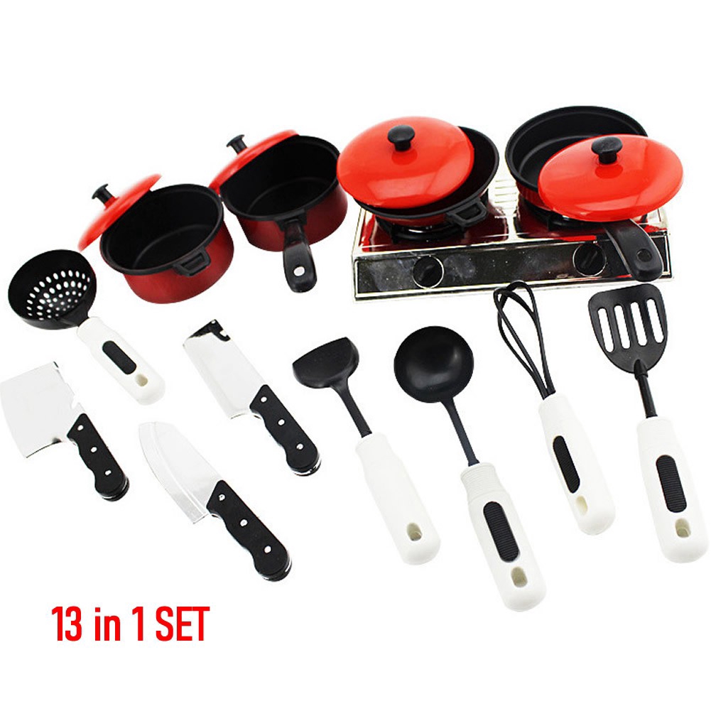 Set 13 Món Đồ Chơi Nhà Bếp Xinh Xắn Dành Cho Bé