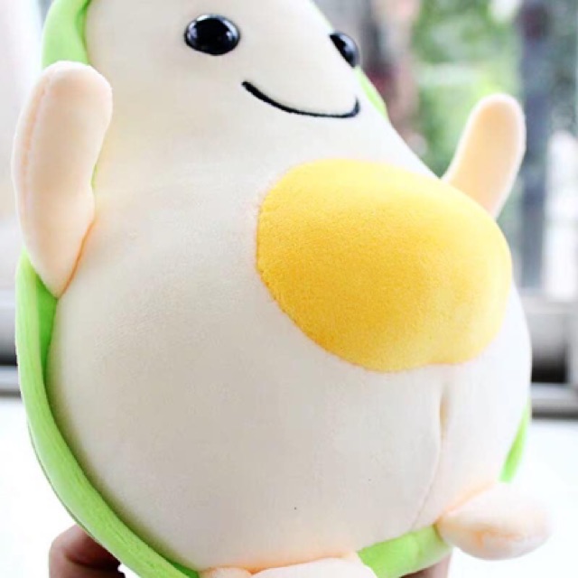 Gấu bông gối ôm quả bơ trứng siêu cute 40cm