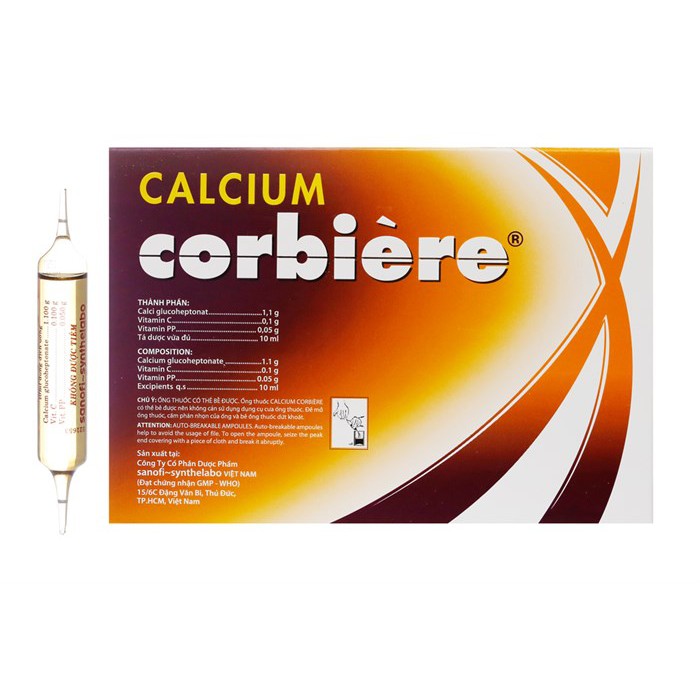 [HOT]Calcium Corbiere bổ sung canxi cho người lớn.