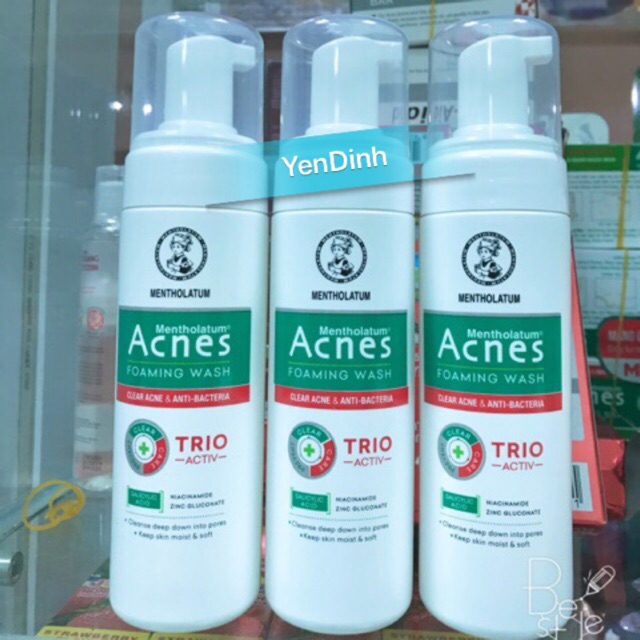 Dung Dịch Tạo Bọt Ngăn Ngừa Mụn Acnes Foaminh Wash 150ml