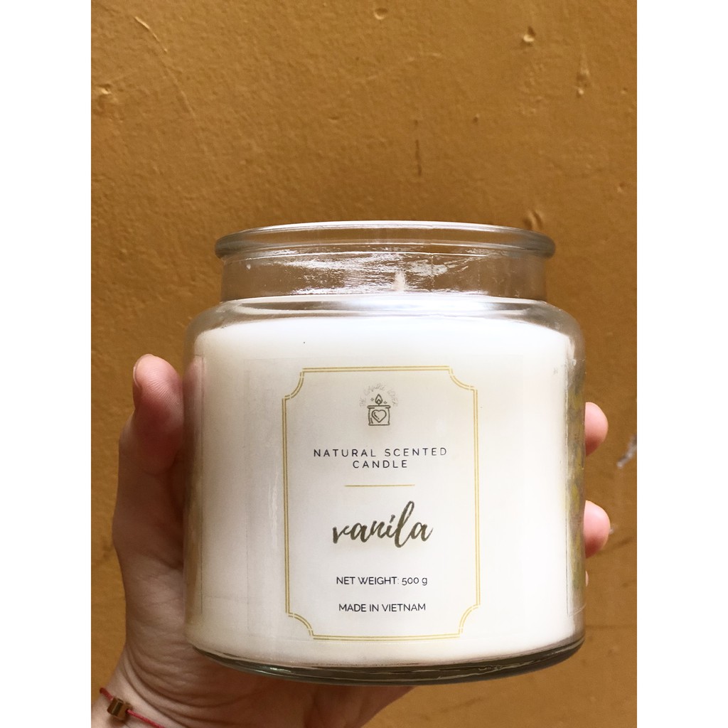 [MUA 3 TẶNG 1]NẾN THƠM K KHÓI THIÊN NHIÊN SÁP ĐẬU NÀNH 800g-BUY 3 GET 1 FREE NATURAL SCENTED CANDLE soybean wax,no smoke