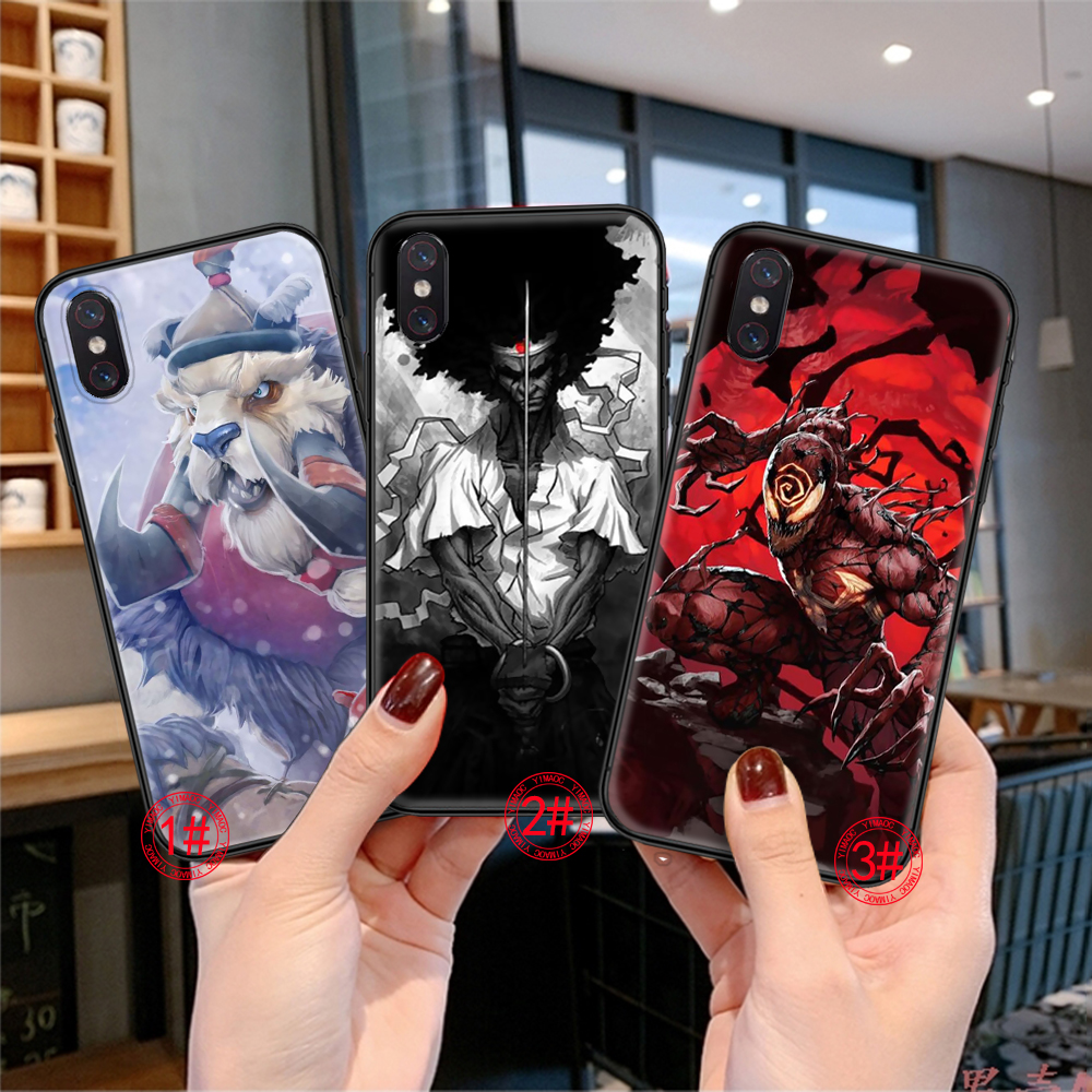 Ốp Điện Thoại Mềm Hình Shadow Fiend Dota 2 Sang Trọng Cho Xiaomi Mi 11i 11 Ultra Poco F3 Redmi K40 Note 9 10 Pro Max