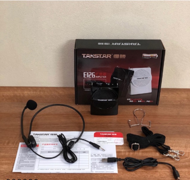 Trợ giảng mic dây tasktar E126 bảo hành 6 tháng đổi mới