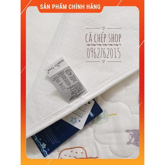 Tấm lót chống thấm sợi tre muslin cho bé, lót nằm cho bé