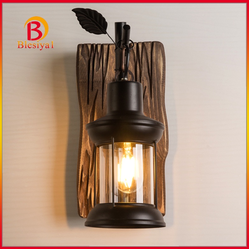 [BLESIYA1] Retro Wall Lamp Fixture Sconce E27 Light Home Loft Restaurant Bar Decor