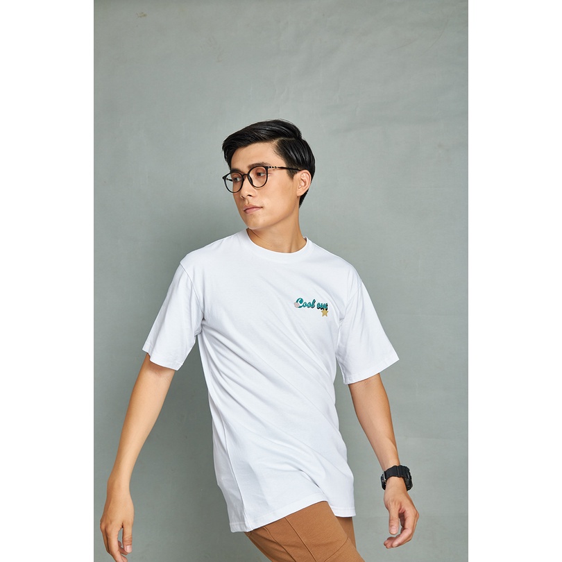 Áo thun nam cổ tròn BEN &amp; TOD 22062 vải cotton, ghép màu, thoáng mát, cao cấp, thanh lịch, trẻ trung