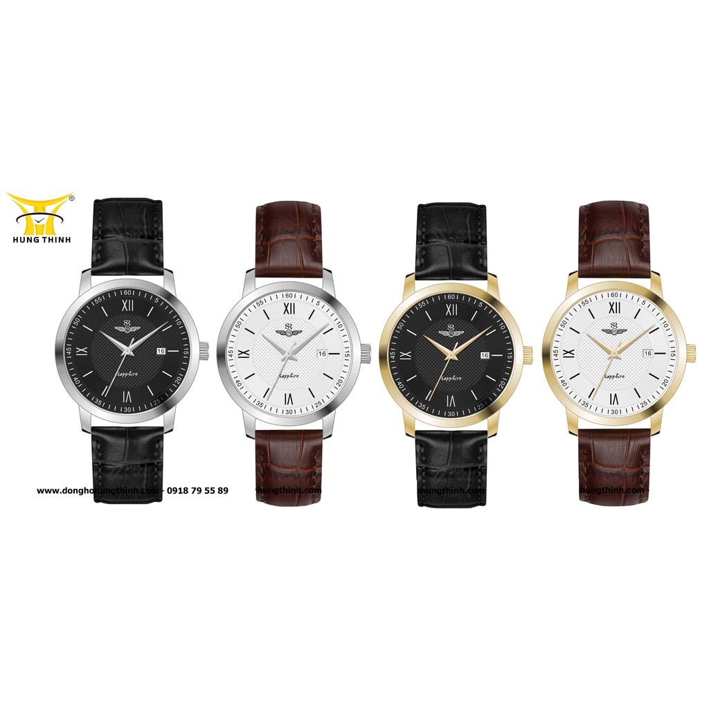 Đồng Hồ Nam Dây Da SR Watch SG3002.4101CV, 4102CV, 4601CV, 4602CV